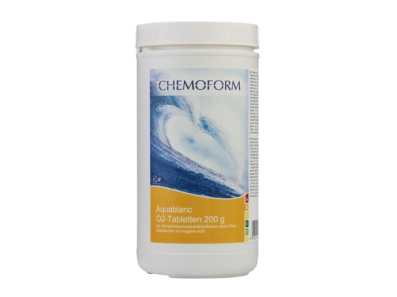 Aktyvaus deguonies tabletės 20g, 1kg Aquablanc